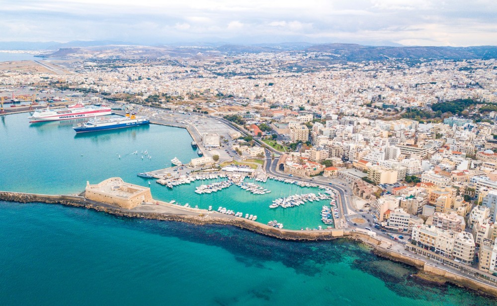 Το λιμάνι του Ηρακλείου - Φωτό: ΤΑΙΠΕΔ