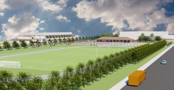 Το νέο αθλητικό Κέντρο του Πανεπιστημίου Θεσσαλίας-Πηγή: Περιφέρεια Θεσσαλίας