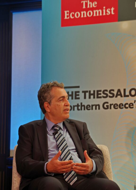 Ο Γεώργιος Πολυχρονίου στο Συνέδριο του Economist-Πηγή: ΔΕΠΑ Εμπορίας