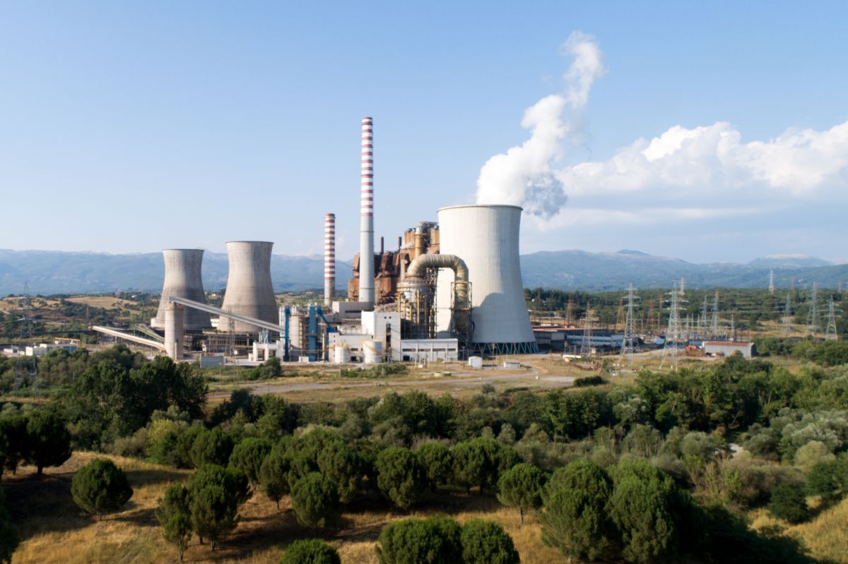 Λιγνιτικές μονάδες παραγωγής ενέργειας στη Μεγαλόπολη - Πηγή: Eurokinissi