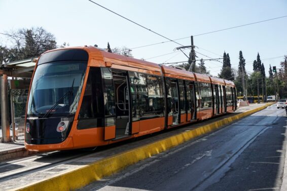 Τραμ Αθήνας - Πηγή: Γιώργος Κονταρίνης / Eurokinissi