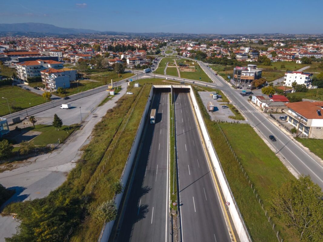 Σήραγγα Κατερίνης - Πηγή: Αυτοκινητόδρομος Αιγαίου