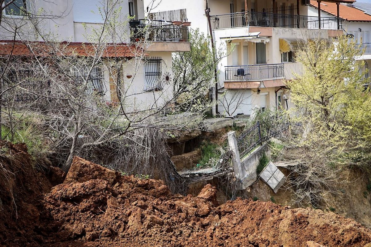 Κατολίσθηση Ξηροποτάμου - Πηγή: Περιφέρεια Κεντρικής Μακεδονίας