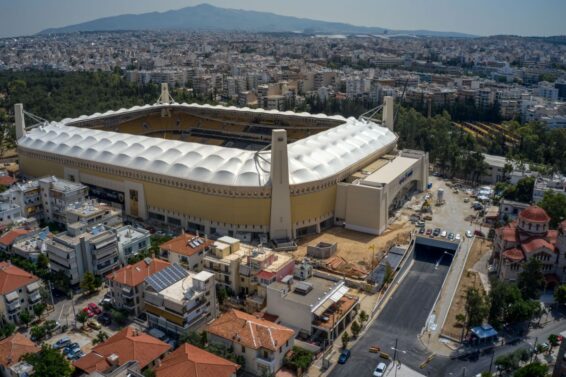Το νέο γήπεδο της ΑΕΚ OPAP Arena" - Πηγή: Eurokinissi"