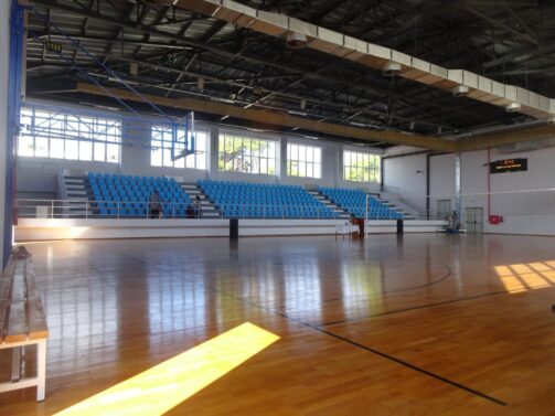Κλειστό γυμναστήριο Αλοννήσου - Πηγή: Περιφέρεια Θεσσαλίας