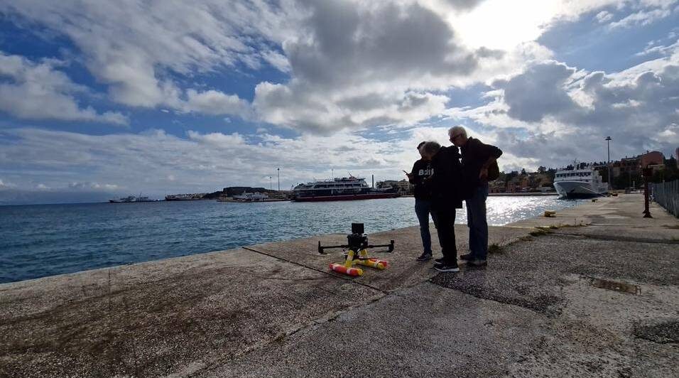 Πιλοτική εφαρμογή εποπτείας ασφάλειας υδατοδρομίου Κέρκυρας με Drone Πηγή: Ελληνικά Υδατοδρόμια