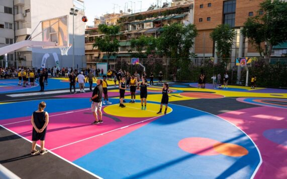 Ανακαίνιση δύο γηπέδων μπάσκετ στην Αθήνα - Πηγή: Δήμος Αθηναίων