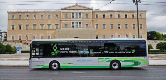 Ηλεκτρικά Λεωφορεία Αθήνα & Θεσσαλονίκη Πηγή: Υπουργείο Υποδομών & Μεταφορών
