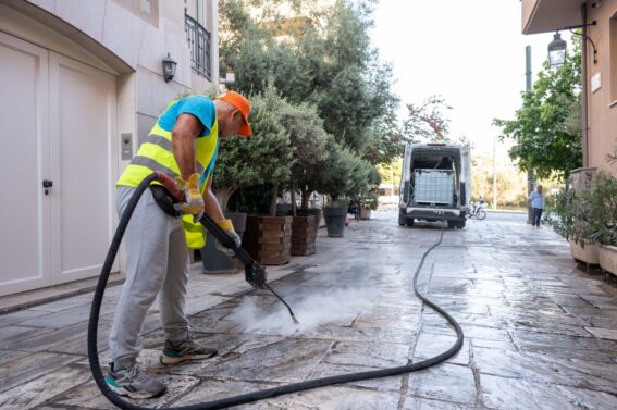 Νέα μηχανήματα καθαρισμού στην Αθήνα - Πηγή: Δήμος Αθηναίων