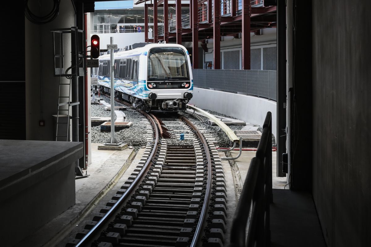 Μετρό Θεσσαλονίκης - Φωτό: Βασίλης Βερβερίδης / Motionteam
