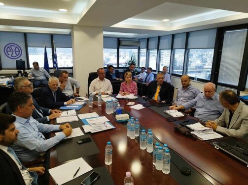 συσκεψη για ενίσχυση του συγκοινωνιακού έργου του Οργανισμού Αστικών Συγκοινωνιών Θεσσαλονίκη Πηγη: Υπουργειο Υποδομων και μεταφορων