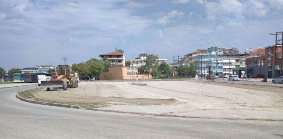 Κατασκευή νέου πάρκινγκ στην Παραλία Κατερίνης Πηγή: Δήμος Κατερίνης