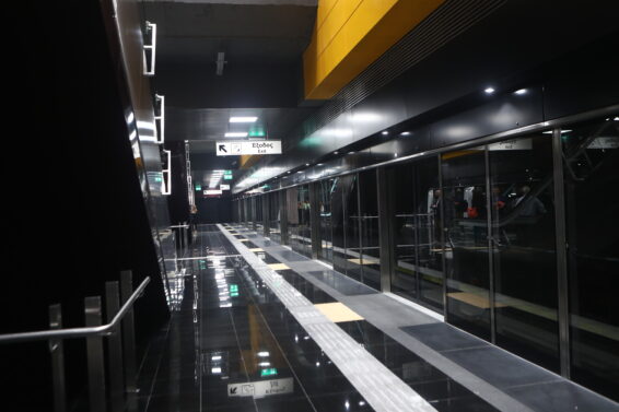 Μετρό Θεσσαλονίκης - Φωτό: ΒΑΣΙΛΗΣ ΒΕΡΒΕΡΙΔΗΣ/ΜΟΤΙΟΝΤΕΑΜ