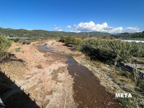 Εργασίες αντιπλημμυρικής θωράκισης στον ποταμό Νέδα Πηγή: Περιφέρεια Δυτικής Ελλάδας