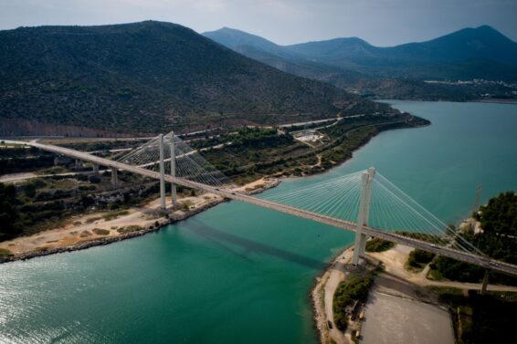 Υψηλή Γέφυρα Χαλκίδας - Φωτό: Αντώνης Νικολόπουλος / Eurokinissi
