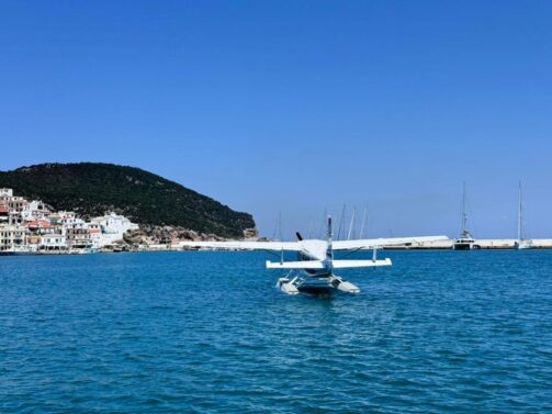 πρώτες πτήσεις υδροπλάνου στο Αιγαίο Πηγή: Hellenic Seaplanes